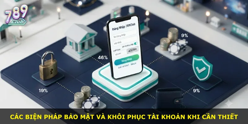 Các biện pháp bảo mật và khôi phục tài khoản khi cần thiết