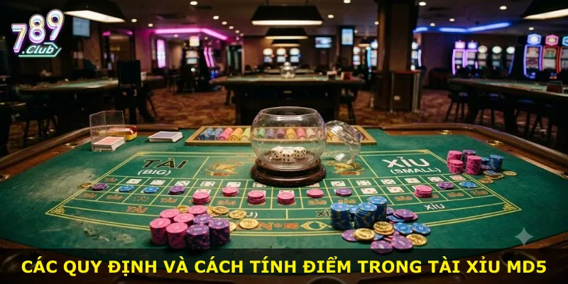 Các quy định và cách tính điểm trong tài xỉu md5