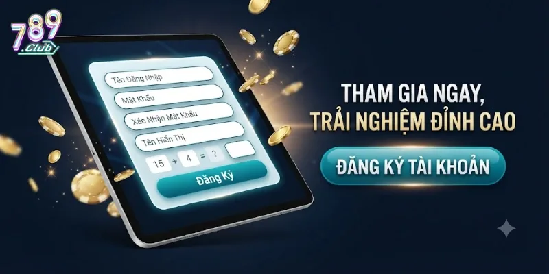 Đăng Ký 789Club Nhanh Chóng, Nhận Ưu Đãi Hấp Dẫn Cho Thành Viên Mới