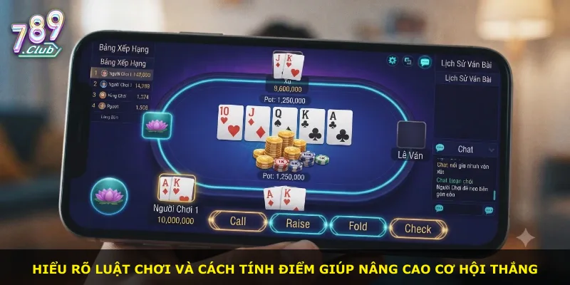 Hiểu rõ luật chơi và cách tính điểm giúp nâng cao cơ hội thắng