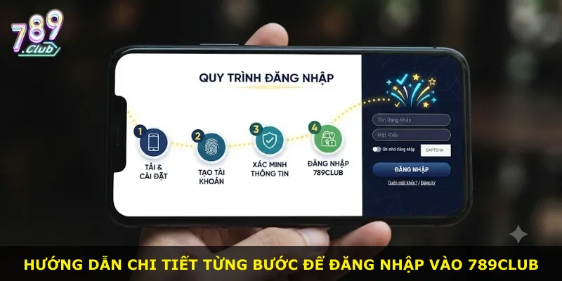 Hướng dẫn chi tiết từng bước để đăng nhập vào 789Club