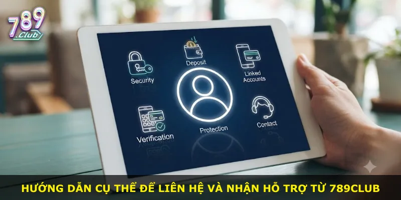 Hướng dẫn cụ thể để liên hệ và nhận hỗ trợ từ 789Club