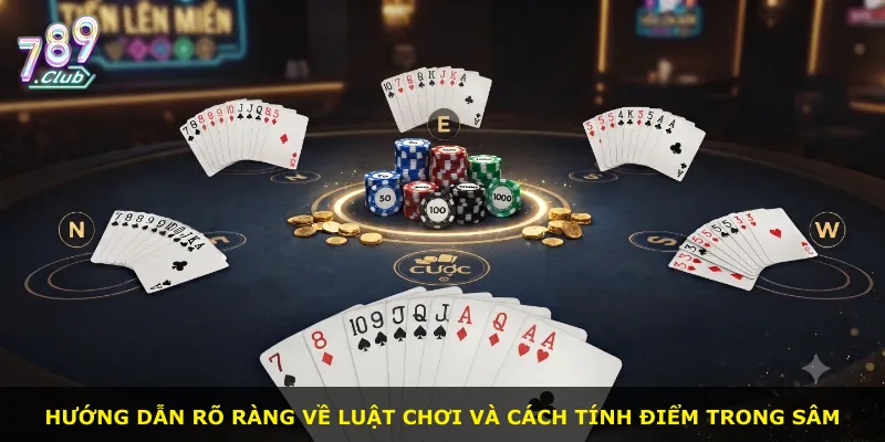 Hướng dẫn rõ ràng về luật chơi và cách tính điểm trong Sâm