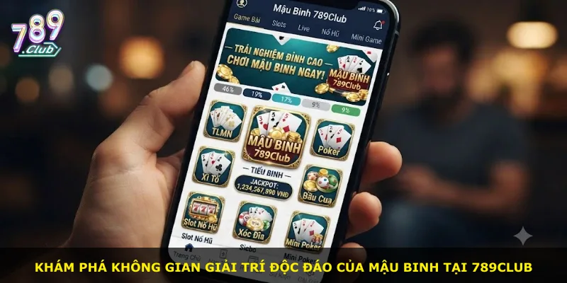 Khám phá không gian giải trí độc đáo của Mậu Binh tại 789Club