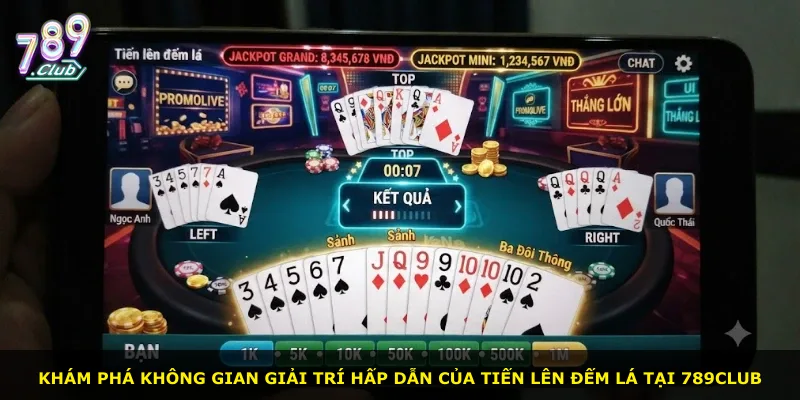 Khám phá không gian giải trí hấp dẫn của Tiến lên đếm lá tại 789Club