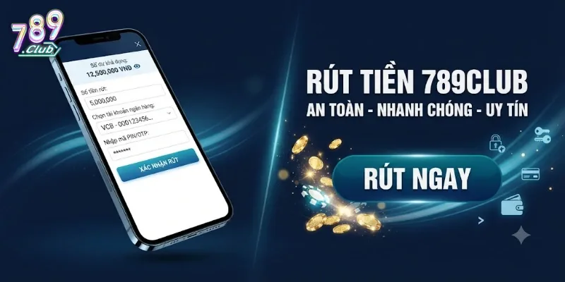 Rút Tiền 789Club Nhanh Chóng Và An Toàn Cho Mọi Giao Dịch
