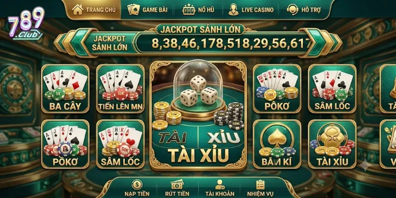 Tài Xỉu Gấp Thấp 789Club Chơi Cực Dễ, Cược Nhỏ Vẫn Vui Hết Nấc